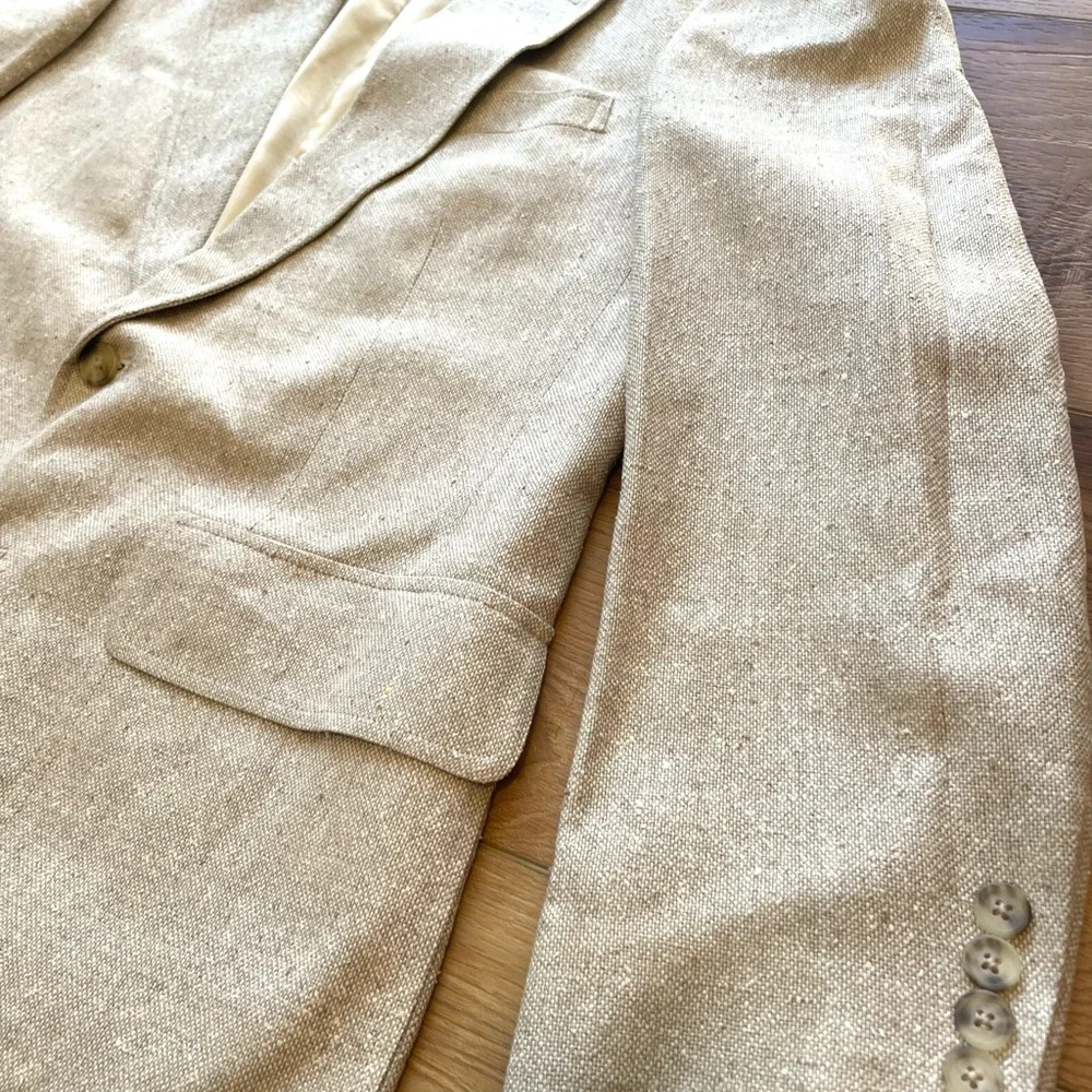 Vintage Lands' End‎ Beige Sport Coat
